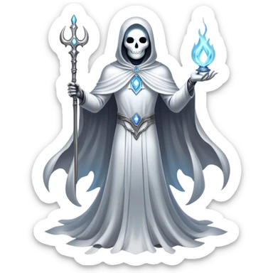 Full body, Cinematic and Ultra realistic 32k HD hauntingly beautiful specter with Balanced features, highly detailed, glowing with silver light, high shine, remembrance, a painting of white silver, fanciful, enchanting. The image is so lifelike it could leap off the canvas at any moment sticker