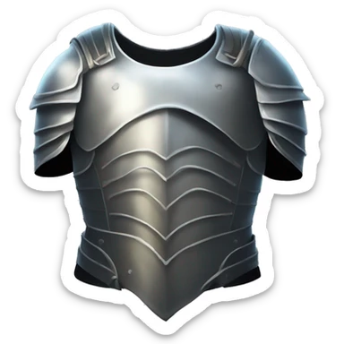 blessed torso armor sticker