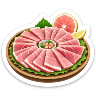 light pink sashimi  sticker