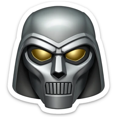 Mf doom logo sticker