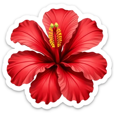 Hibiscus flowers ￼ sticker