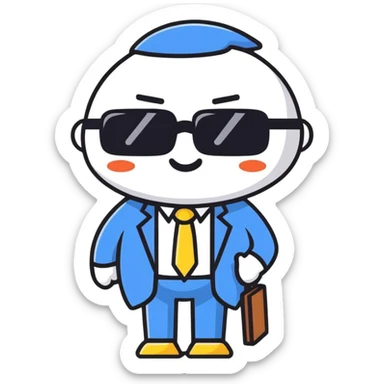Mr. FUN computer sprunki sticker