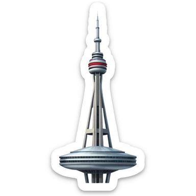 Cn tower sticker