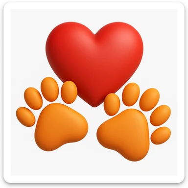 Make it microsoft style 3d fluent emojis: Add a heart to the image sticker