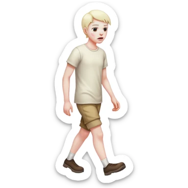 Might walking and super ugly sticker