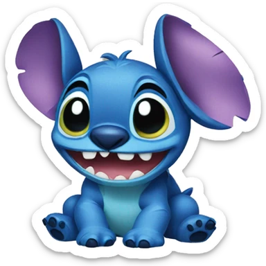 Stitch sticker
