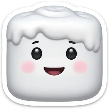 Marsmellow sticker