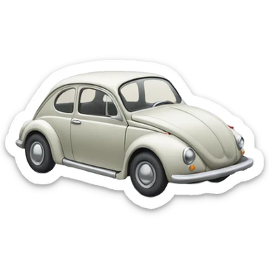 une voiture squelette sticker