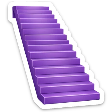 42-foot purple steps in floor map way to wardrobe sticker
