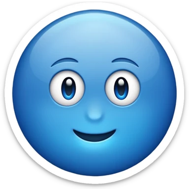 ✔️ esto dentro de un círculo azul sticker