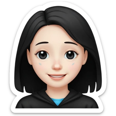 😭🖤🥰 sticker