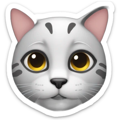 black-cat-wink sticker