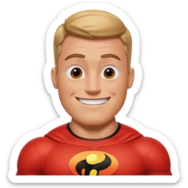 mr incredible sticker