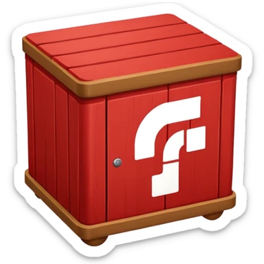 pushbox - like the old mailbox but for push notifications. comfy, cozy style. iOS icon style. sticker