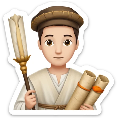 no, necesito que me hagas a san juan apostol sticker