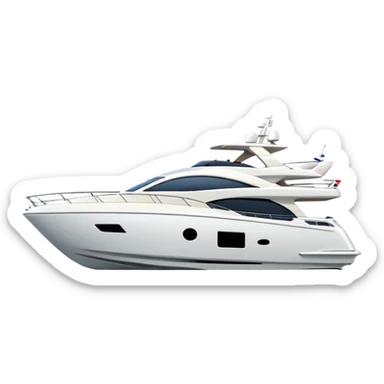 azimut boat sticker