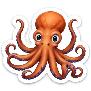 Octopus sticker