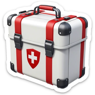 red/white fortnite medkit sticker
