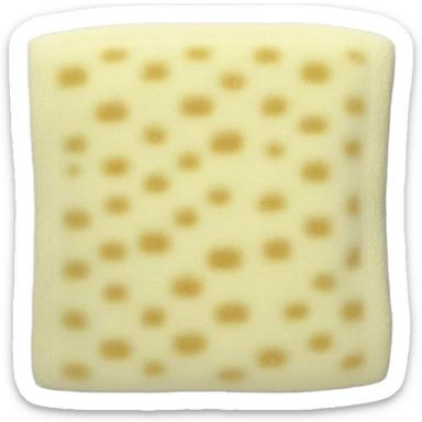 white body wash  cloth sticker