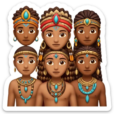 tribal culture sticker