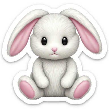 jellycat bunny sticker