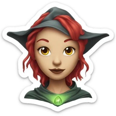 [politically incorrect, (
	{ female, alien, witch, color: light green, hair:red, eyes:cat} ]

	 sticker