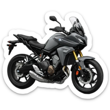 moto yamaha tracer 700 2022 gris kamo sticker