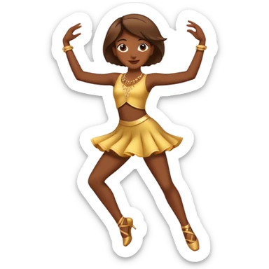 gordo bailando sticker