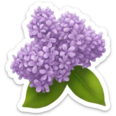 Lilac sticker