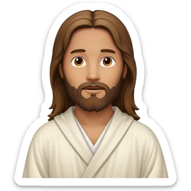 Me puedes crear a un cristo sticker