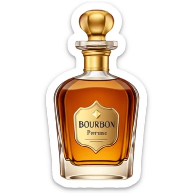 asad bourbon perfume sticker