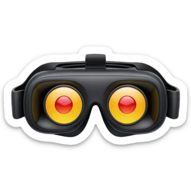 Lentes de realidad virtual sticker