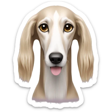 saluki sticker