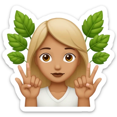 💐 combined with 🖕🏽. Keep the flowers and stems intact but replace the budding flowers with middle fingers  sticker