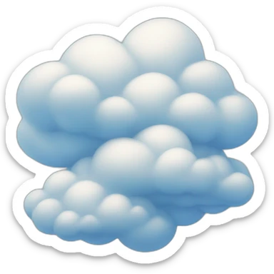 cloud sticker