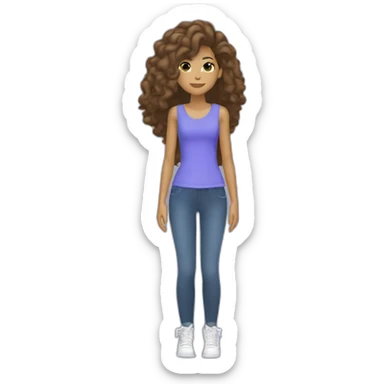 zendaya silhouet cameo 4 sticker