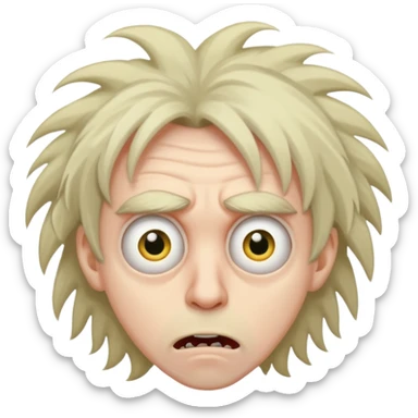 HE IS EXTREMELY INSANE AND CRAZY sticker