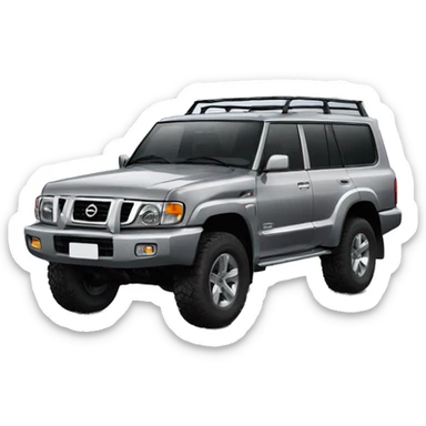 Nissan patrol y61 sticker
