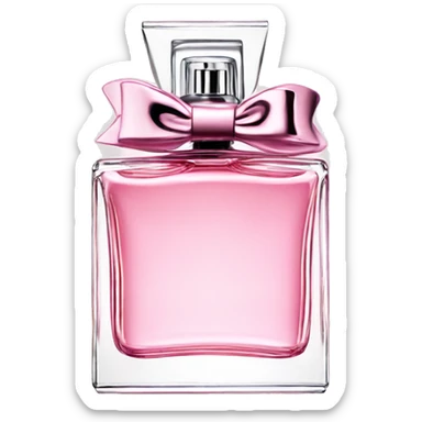 Miss Dior perfume pink   sticker