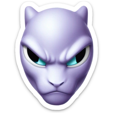 Cool mewtwo  sticker