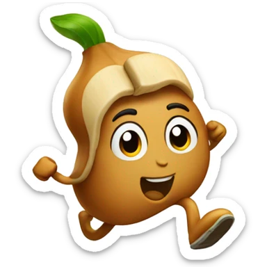 Cashew running  sticker