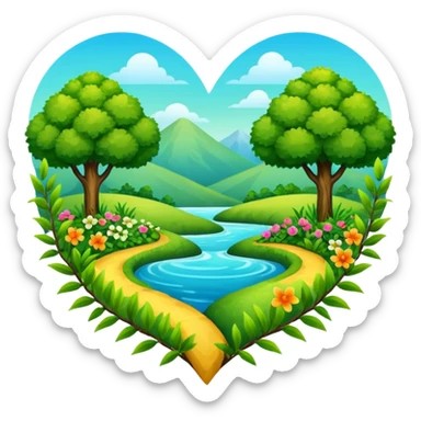 nature based solution sticker