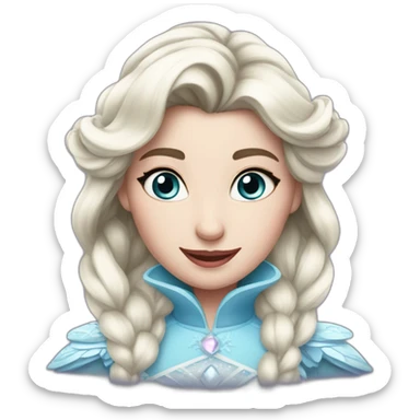 Reine des neiges  sticker