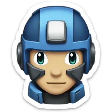 Mega Man sticker