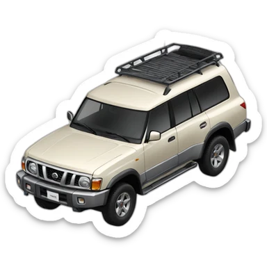 Nissan patrol y60 sticker
