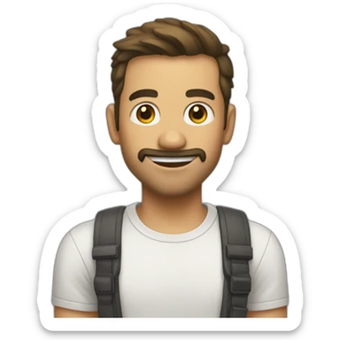 Michou de youtube sticker