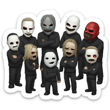 Slipknot band sticker