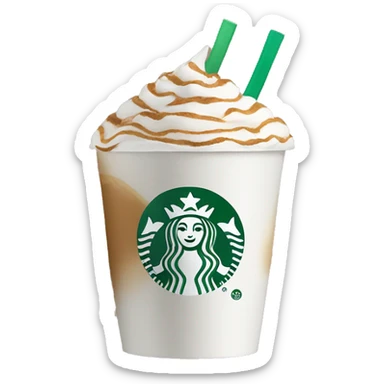aesthetic starbucks sticker