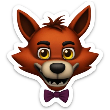 Five nights at Freddy’s foxy sticker