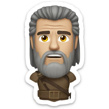 Mel gibson braveheart sticker